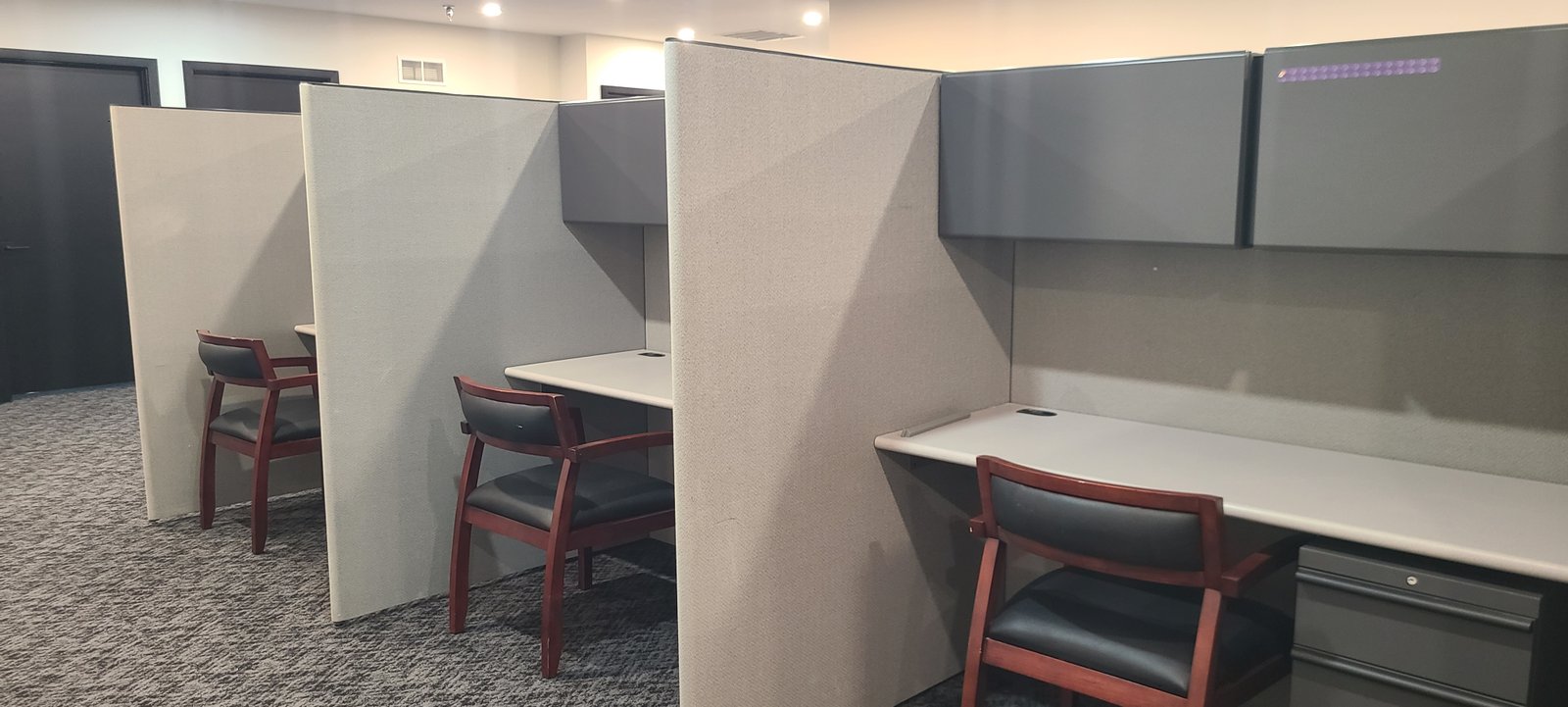 Cubicle area angle two