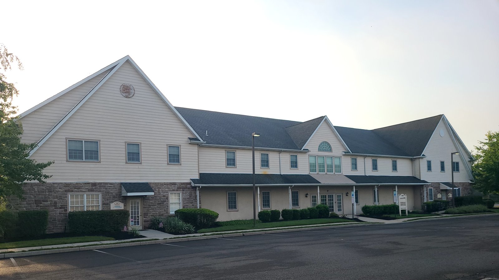 Front building exterior angle two
