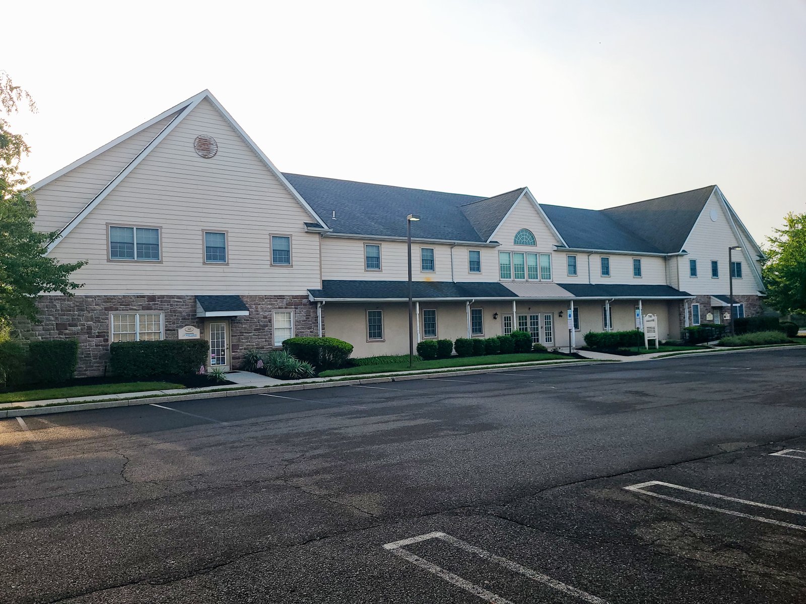 Front building exterior angle three